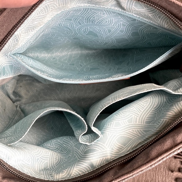 The Sak Collective Leather Pebble Weave Boho Purse & Matching NWT Iris Wallet - Picture 12 of 16